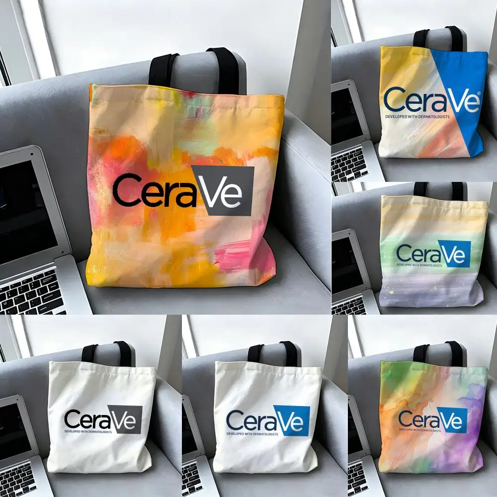 Bolsos de Moda C-ceraVe, Bolso de Mano Casual para Mujer, Bolso de Mano con Asa Superior, Bolsos de Compras y Viaje para Dama