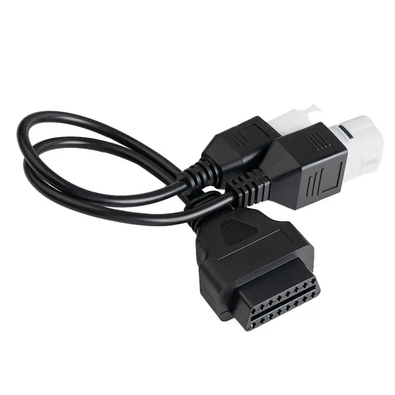 AEF2-Motorcycle OBD Adapter For 4Pin + 6Pin For GSX R125/S125/S750/R1000/S1000 DL 650F/1000F SV650 OBD2