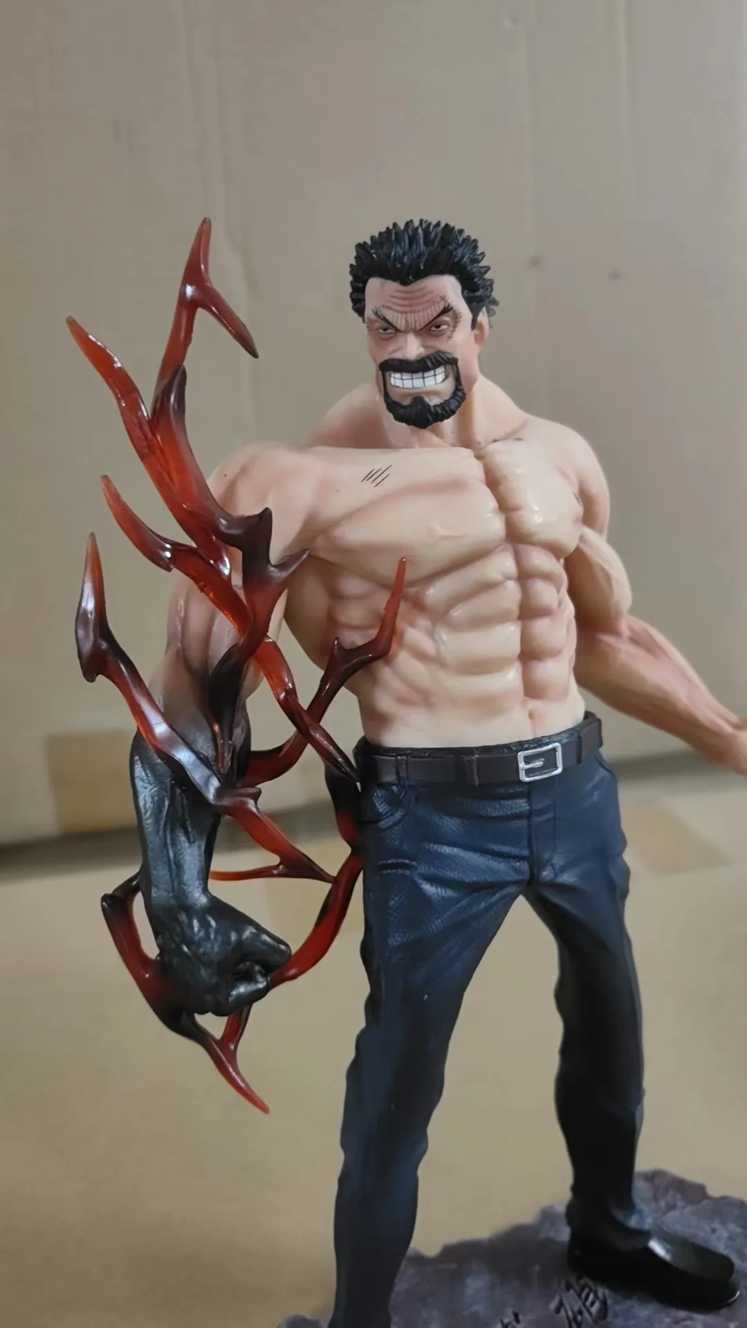 26cm 애니메이션 원피스 머슬 몽키 D 가프 배틀 Ver. GK PVC 액션 피규어 동상 모델 어린이 장난감 인형 선물