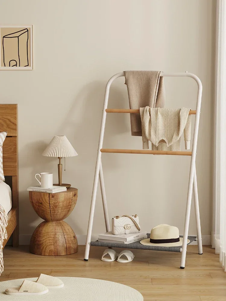 

Прикроватная вешалка для одежды, напольная комнатная прикроватная стойка для спальни, временная стойка для хранения одежды