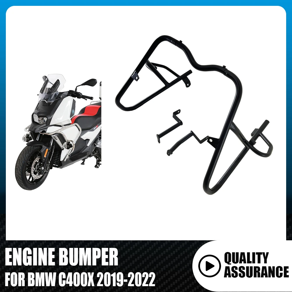 

C400X Motorcycle Engine Bumper Safety Guard Crash Bar Frame Protector Fit for BMW C400X 2019 2020-2022 Motorcycle Accessories