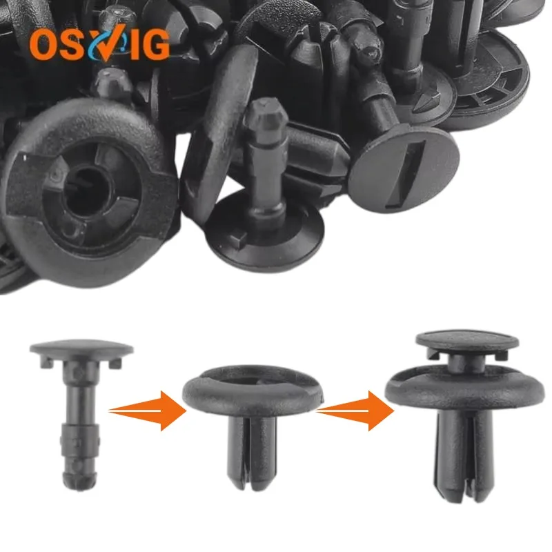 20 buah OE # 909140063   Klip Penahan Tipe Dorong Ventilasi Kerudung untuk Subaru Ascent Crosstrek Forester Impreza Legacy Outback STI Tribeca WRX