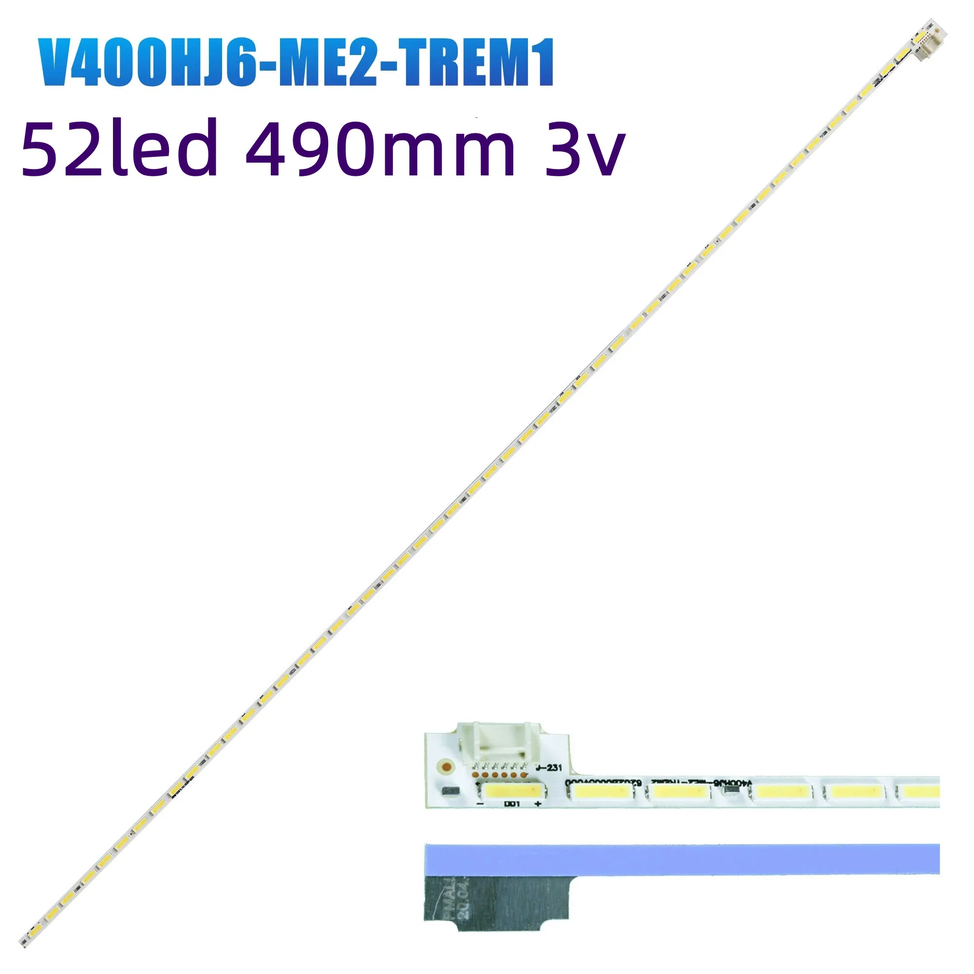 10/20 PCS 52LED LED Backlight Strip for Panasonic TC-40C400B TC40C400B TH-40A400K TC-L40SV7X V400HJ6-ME2-TREM1 V400HJ6-LE8