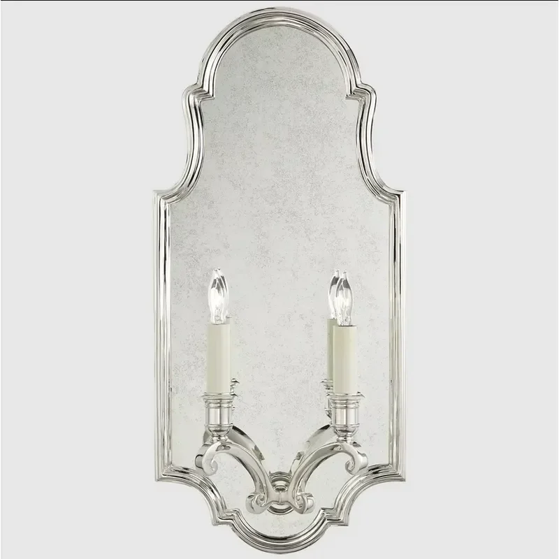 for Yihao American Style Handmade Brass Wall Lamp High Quality Customizable Copper Sconce for Interior Home Decoration