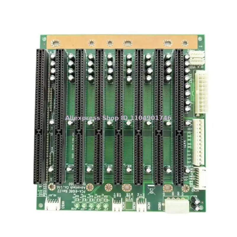 PCA-6108E Rev.C2 19AK610850  Industrial control base board  Industrial control computer equipment board