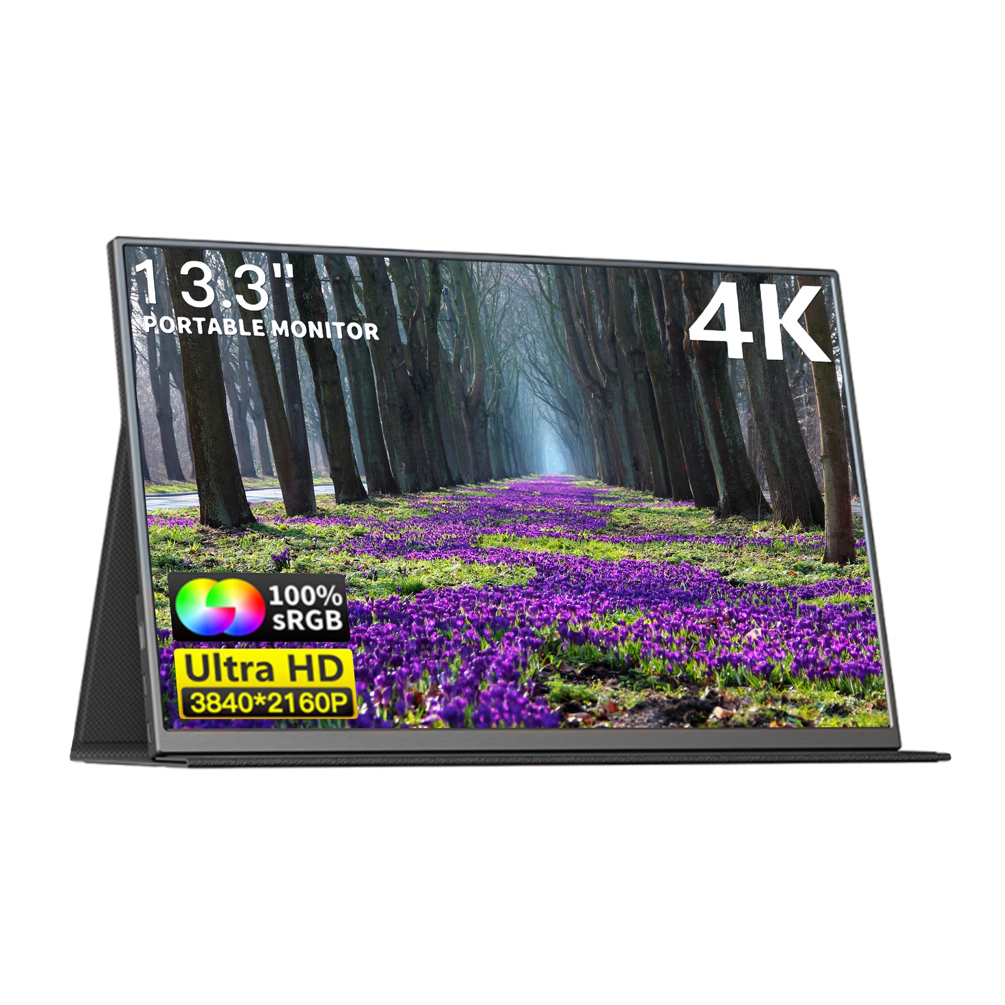 Pantalla táctil 4K UHD para ordenador portátil, Monitor de 13,3 pulgadas, IPS, 100%, SRGB, HDR, gran oferta