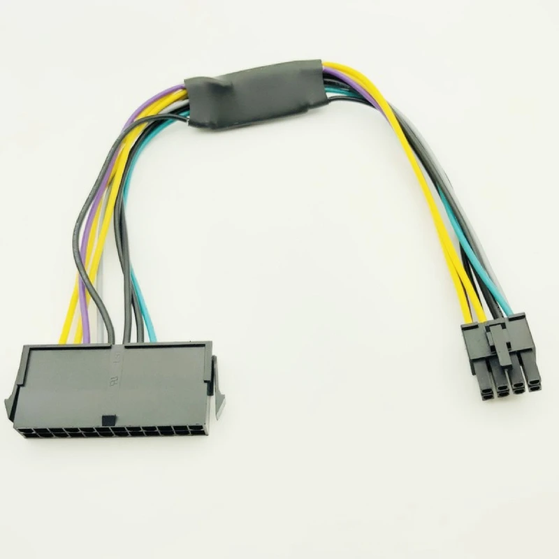 TTKK-Câble adaptateur d'alimentation ATX PSU 5X 24 broches à 8 broches, 12 pouces (30cm), pour DELL Optisake 3020 7020 9020 Precision T1700