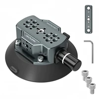 Soporte de disparo con ventosa para coche, soporte para teléfono con tornillo de 1/4 ""y 3/8"" para transmisión en vivo, soporte multifuncional de escritorio