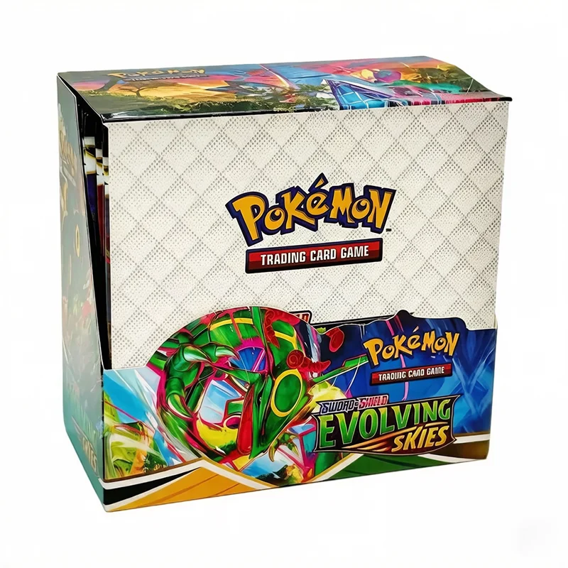 360PCS Pokémon Card Packs 151 ASCENDED HEROES Evolutions,PALDEAN FATES English Reinforcement Battle Transaction Card Gift