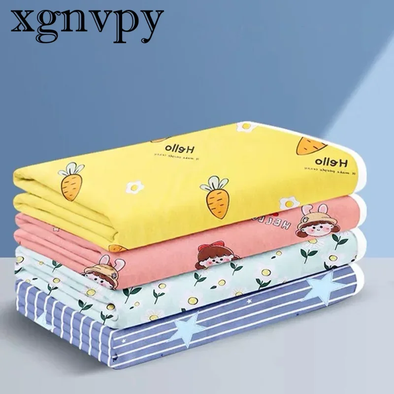 Xgnvpy Baby Changing Mat Cover Diaper Mattress Bed Sheets for Newborn Baby Waterproof Portable Change Pad Table Floor Play Mat