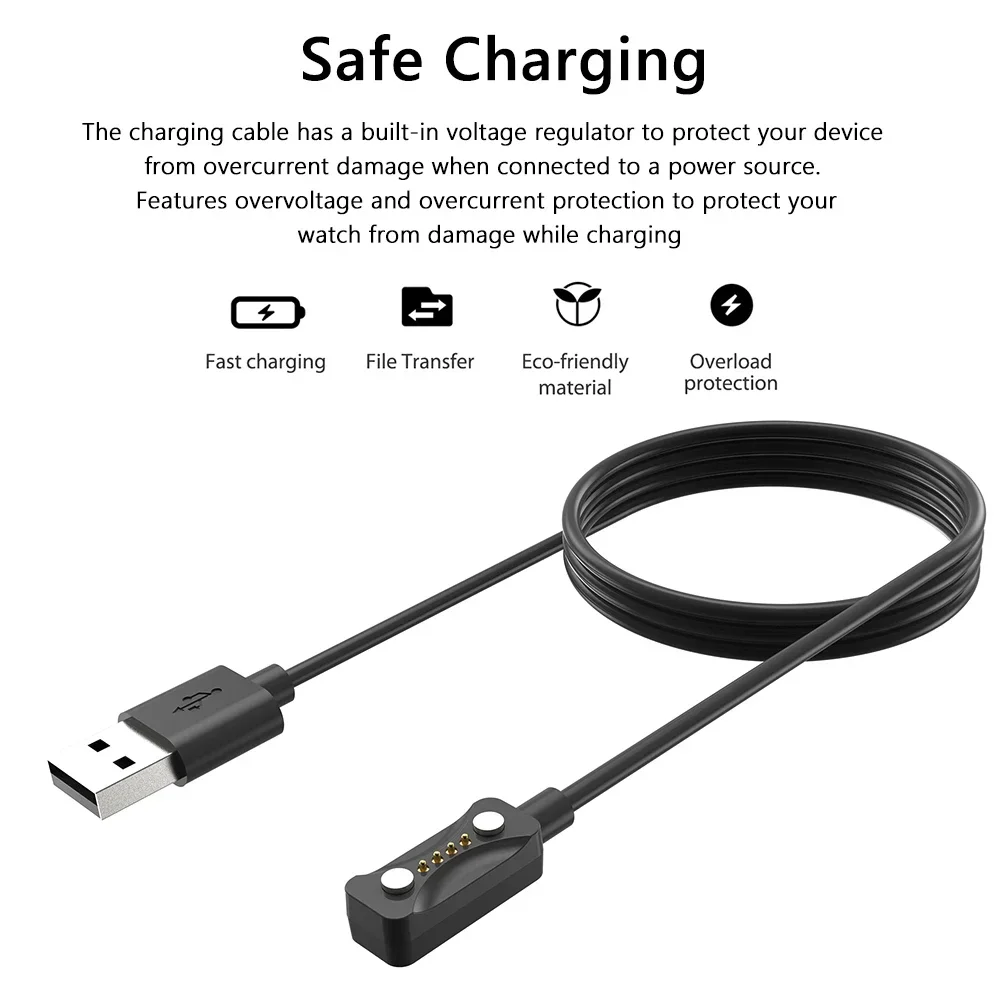 Charging Cable for Polar Pacer Pro/ Polar Ignite 3 /Vantage V3 Smart Watch Replacement Magnetic USB