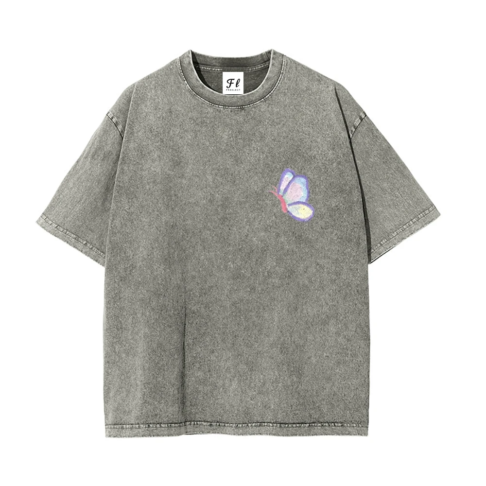 Streetwear femmes t-shirt noir hommes hauts coton confort ajustement décontracté essentiel usage quotidien Style polyvalent garde-robe haut jeune amant