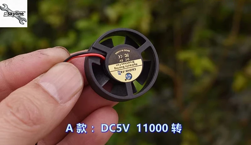 3010 Mini Circular Brushless Laptop Cooling Fan, Wide Voltage DC3.7V-12V Compact Blower For Notebook Cooling Repair