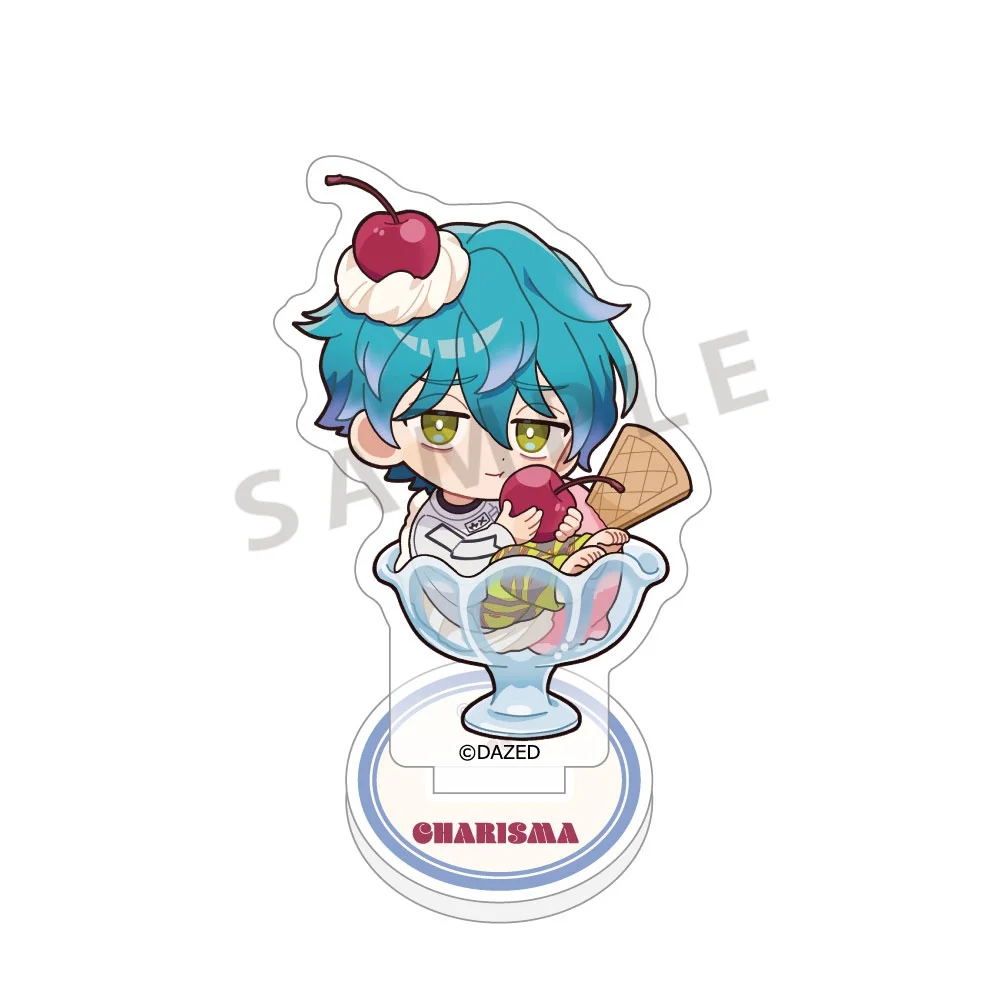 Charisma Acrylic Stand Keychain Q Version Cute Style Fumiya Ito Rikai Kusanagi Iori Motohashi Amahiko Tendo Custom Pattern