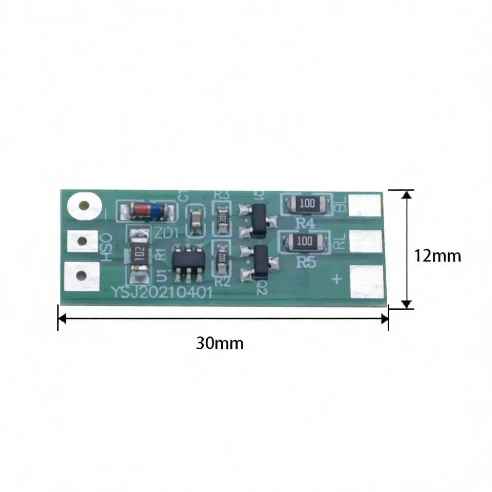 Mini Led Strobe Controller Module Red Blue Flasher Board DC 3 12V Wide Voltage Emergency Light System Drive Accessory