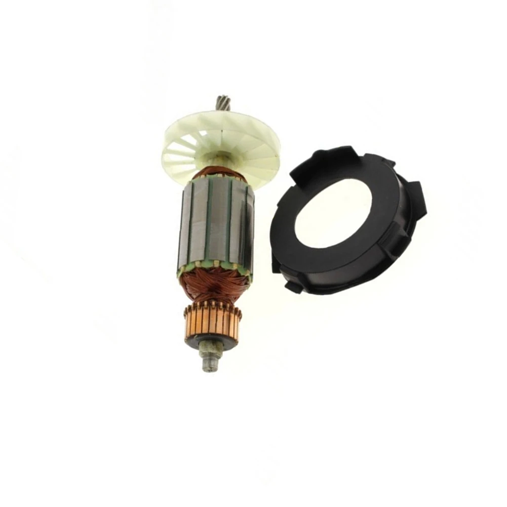 Excellent Heat And Wear Resistance Tool Part Armature Rotor Stable Performance Fan Cover Included Plastic End Cap Included