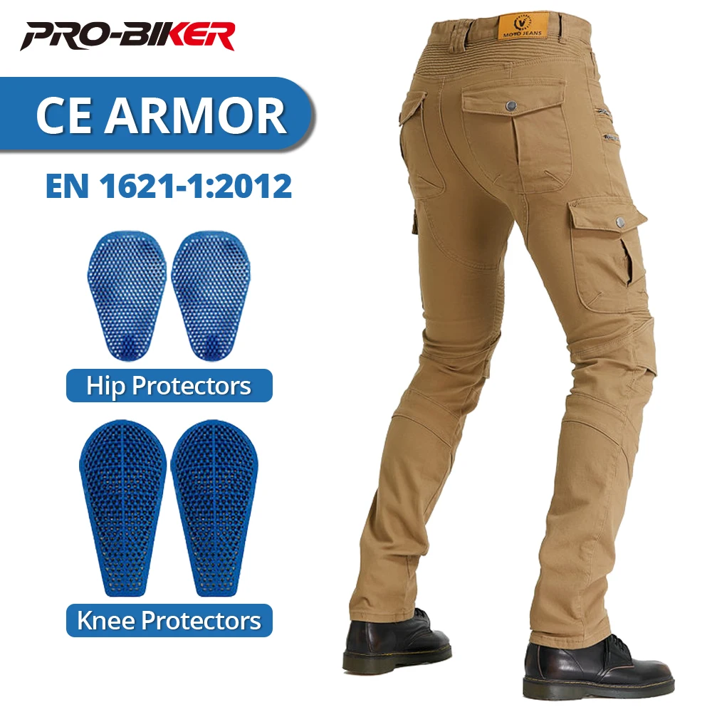 

Мужские мотоциклетные брюки, всесезонные, ветрозащитные, с защитой от падений, для езды на мотоцикле, с встроенными защитными элементами CE.