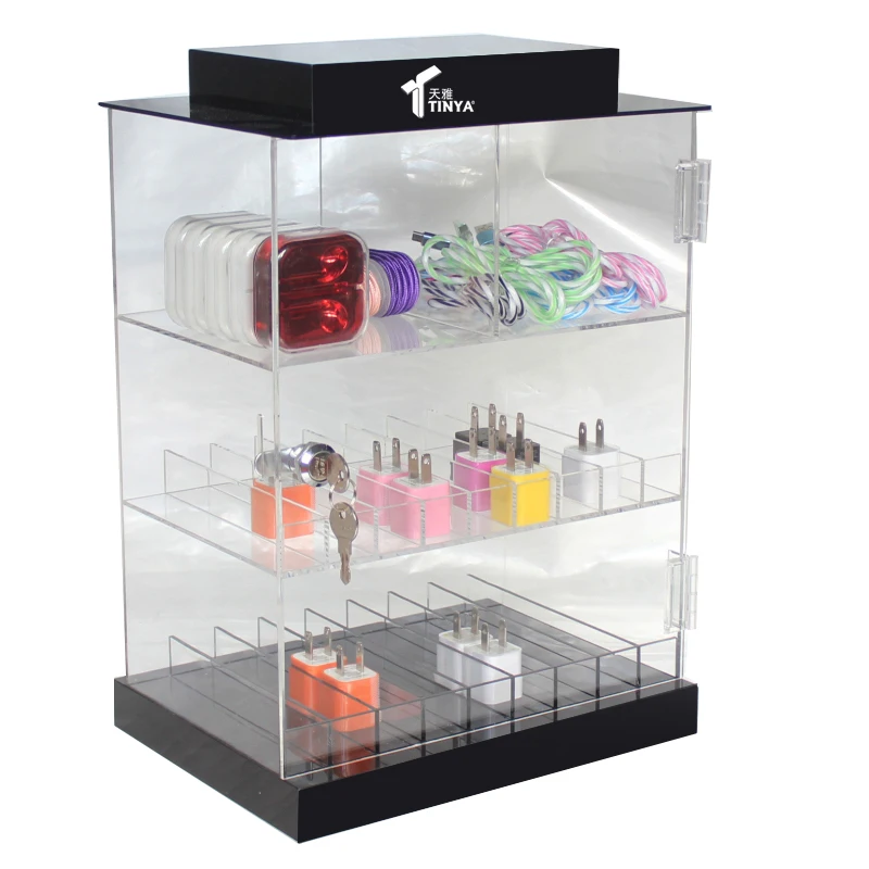 custom.Tinya Custom Retail Shop Store Acrylic Cellphone Smartphone Mobile Cell Phone Accessory Display Rack Mobile Phone St