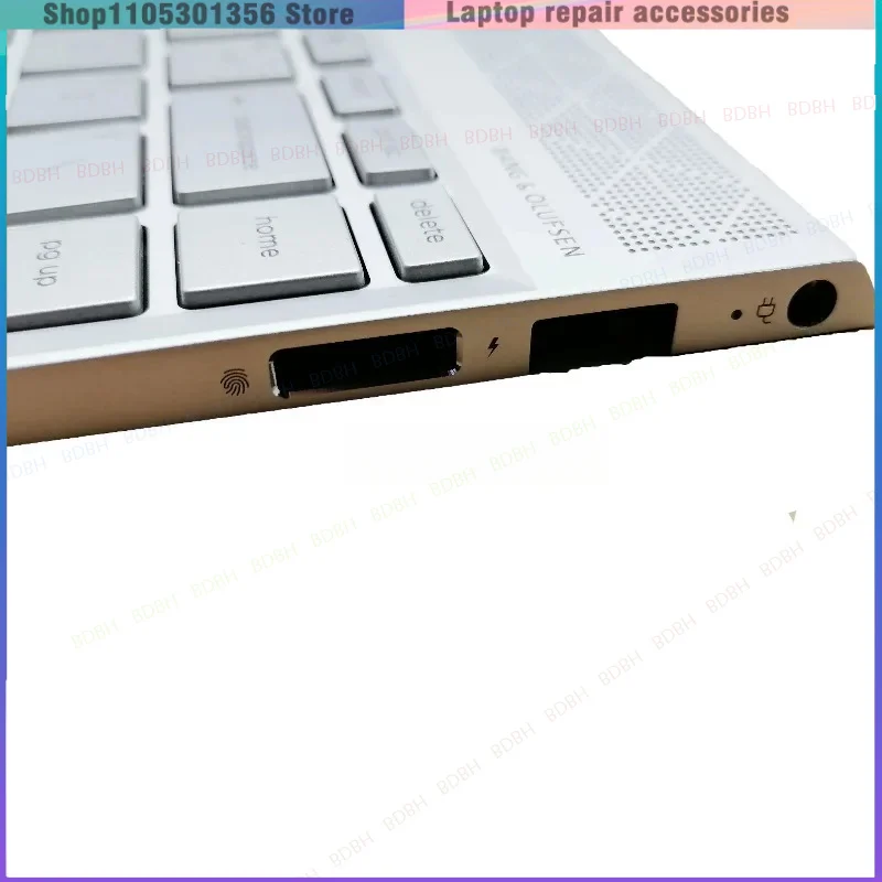 Nueva cubierta superior con teclado estadounidense para HP ENVY 13 13-AH TPN-W136, cubierta superior con reposamanos para portátil, reemplazo de teclado retroiluminado, color dorado y plateado