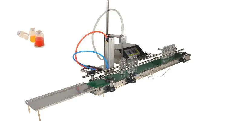 2025 - Semi-automatic small single-head manual bottled liquid beverage filling machine, liquid soap filling machine (10-100 ml)
