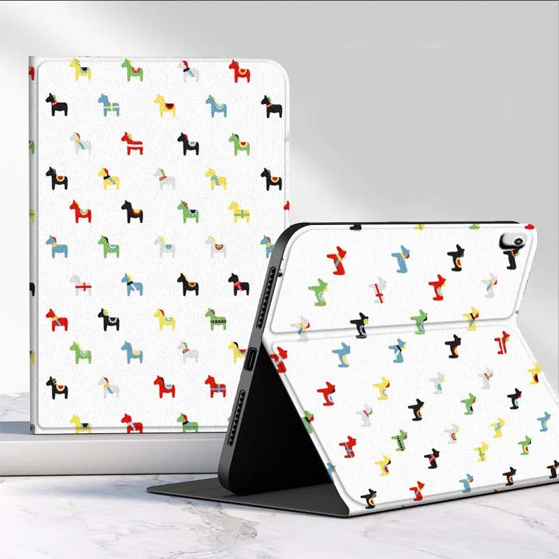 Colorful Horse For Lenovo Xiaoxin Pad Pro Tab M10 K10 Plus 3rd Y700 Gen 11 11.2 11.5 12.7 8.8 Inch Tablet Case