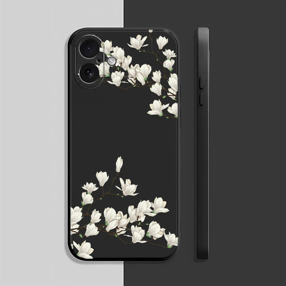 

Magnolia Phone Case for iPhone17Pro Max/17Pro/17/16/15/14/13/12/11/Pro/Plus Fashion Friend Gift Aesthetic Phone Case