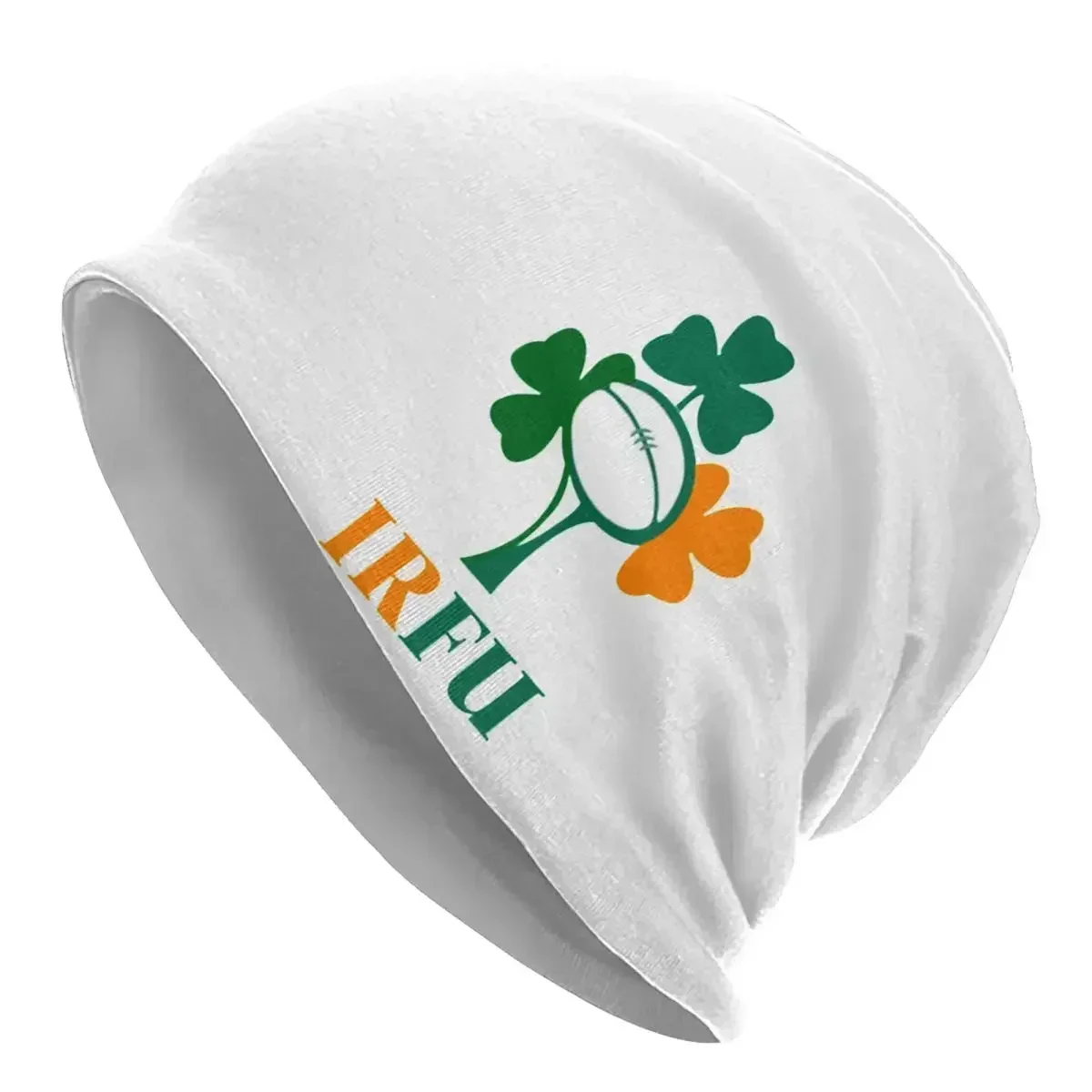 Ireland Rugby TEAM Warm Knitted Cap Hip Hop Bonnet Hat Autumn Winter Outdoor Beanies Hats for Men Women Adult