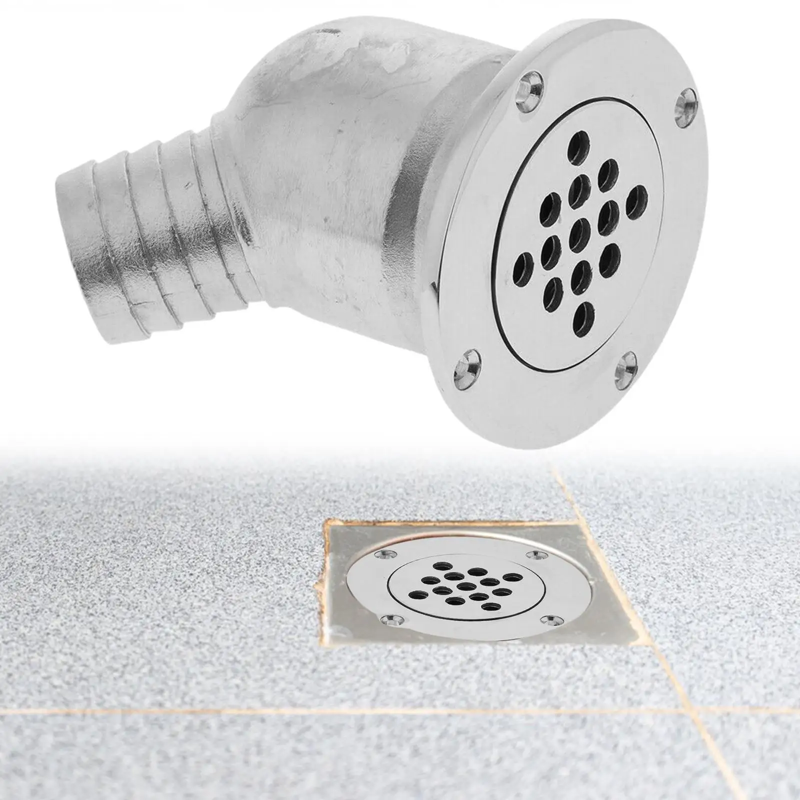 

Generic Boat Deck Drain Scupper Boat Accessories for Yacht Marine Ship