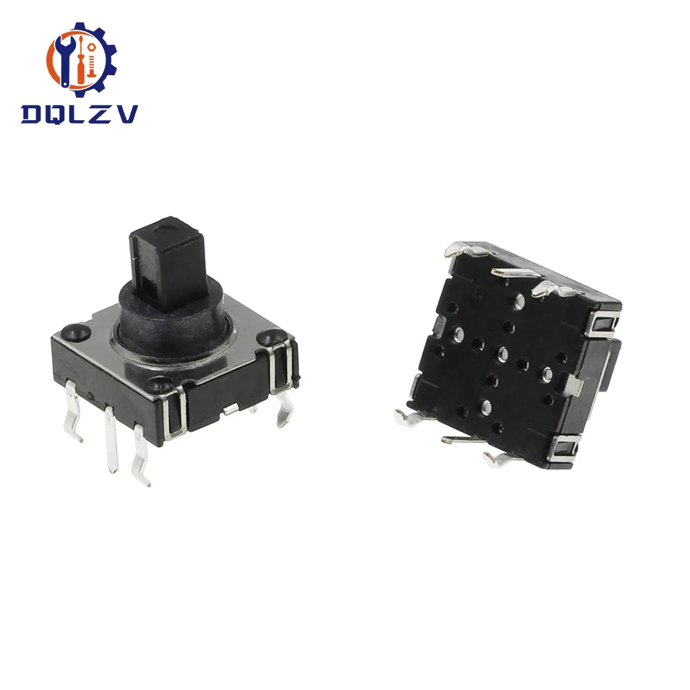 5PCS 10x10x10MM Tact Switch 4 Direction & Center Push 5 Way Tactile Snap In Vertical PCB Navigation Multifunction 10x10