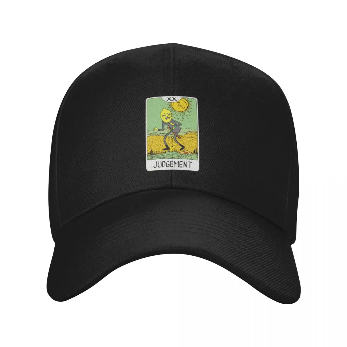 

Lemongrab - Tarot Card - Judgement Baseball Cap |-F-| Rave fishing caps man luxury caps Hats For Men Women's