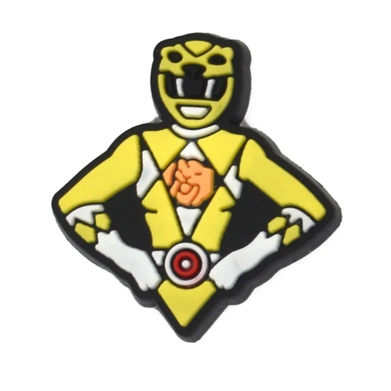 7-24 Stück Coole Krieger-Helm-Schuh-Charms, Cartoon-Schuh-Dekorationszubehör, klassische Clog-Sandalen-Armband-Schnallen, Freunde-Geschenke – Detail 17