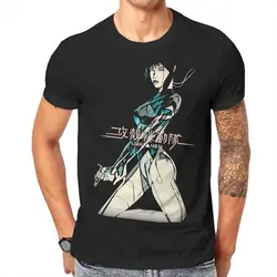 Ghost In The Shell Comics Original TShirts Girl Distinctive Men's T Shirt Hipster Clothing Size S-6XL