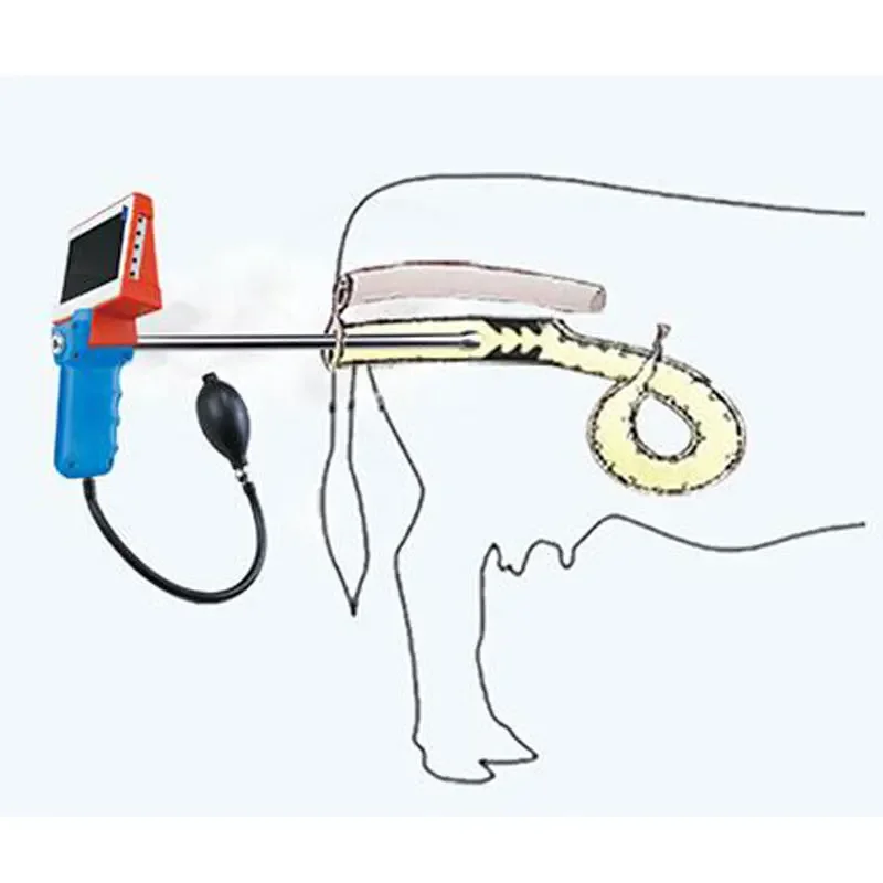 2024 hot sale cattle cow veterinary ai gun artificial insemination gun