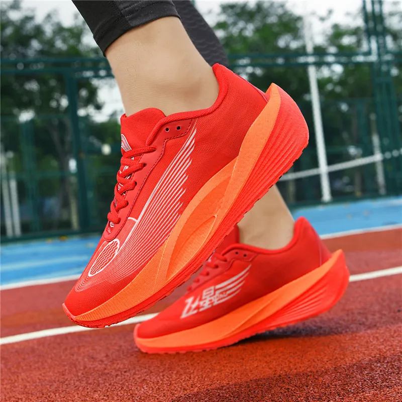 

Mens Sports Shoes Breathe Mesh Cushioning Soft Sole Lightweight Running Shoes Flat Comfortable Luxury Design Sneakers for Women