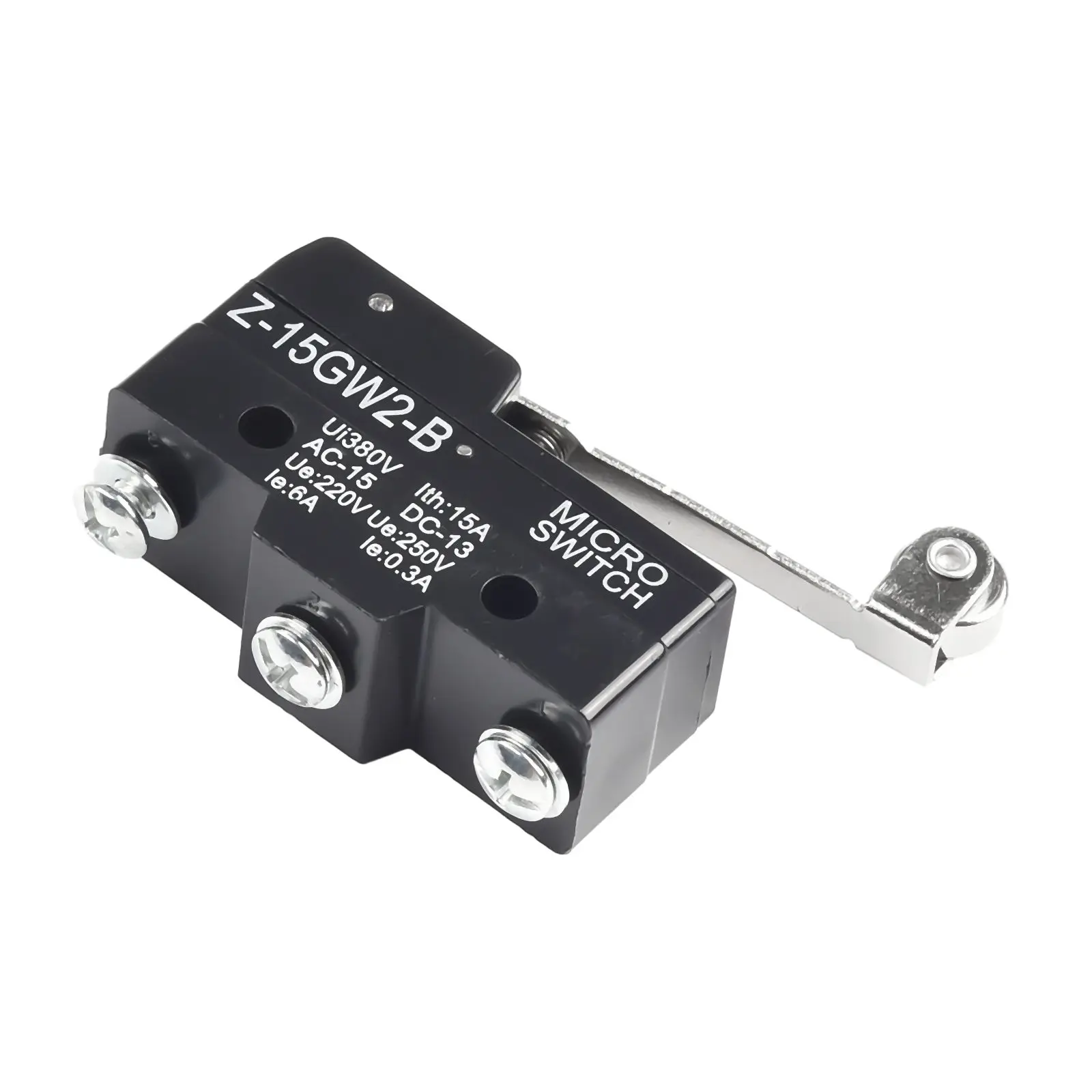 Switch Switch Z 15GW2 B Momentary Dustproof Brass Terminal Switch Roller Lever Waterproof Roller Lever  Switch