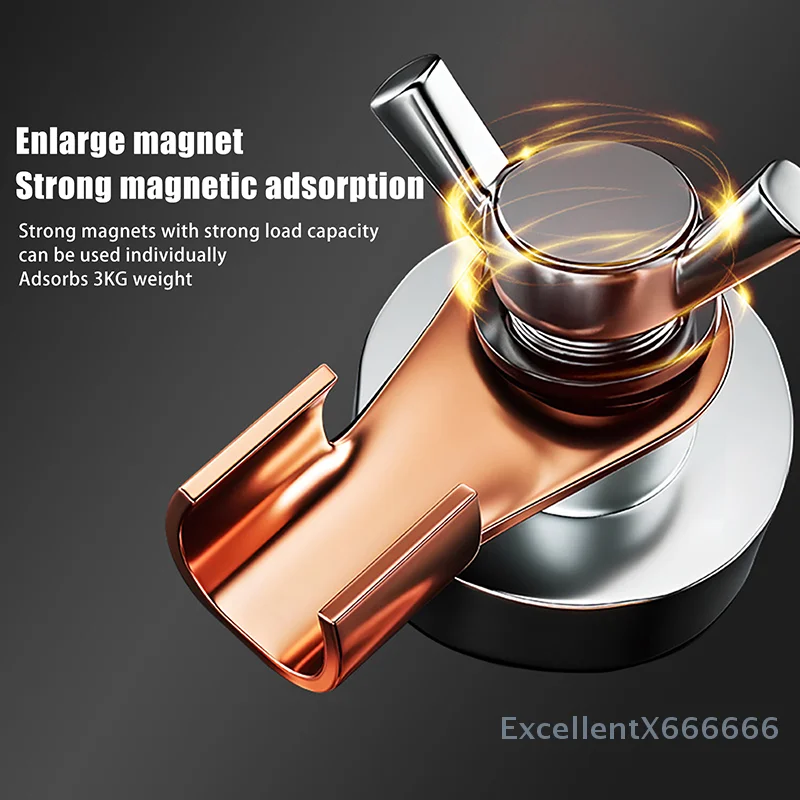 Robust Magnetic Welding Ground Clamp, Secure Grip Metal Surfaces for Welders