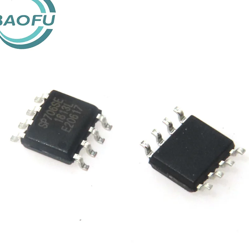 Baru Asli SP706REN SP706SEN SP706TEN SP3085EEN SOIC-8 Mikroprosesor Daya Rendah Sirkuit Pemantauan IC