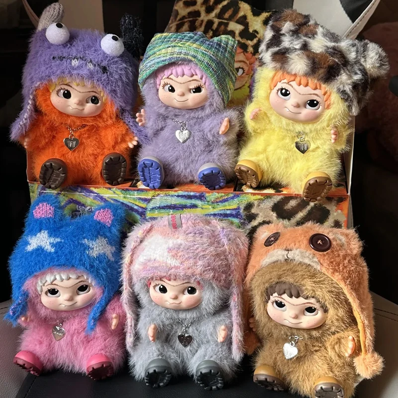 

Wakuku Hair Trend Fun Party Series слепая коробка игрушка рюкзак кулон кавайная кукла настольный орнамент загадочная коробка сюрприз забавные подарки