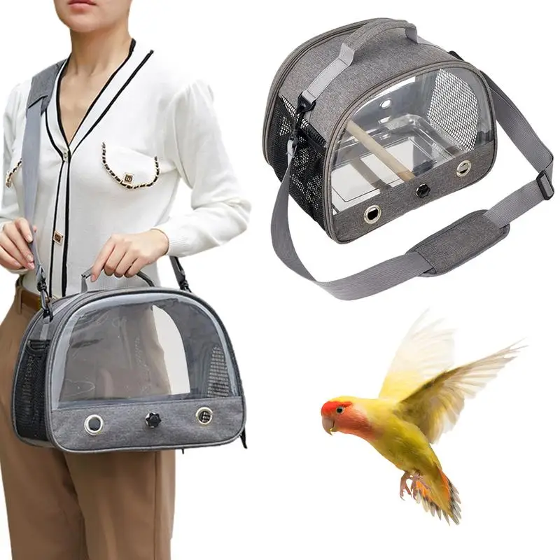 

Portable Travel Small Pet Carrier Backpack Breathable Pet Bag For Guinea Pig Bird Parrot Hedgehog Hamsters Chinchilla Supply