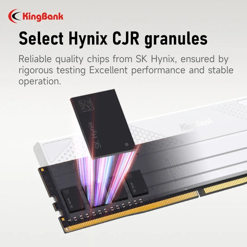 KingBank DDR4 3600MHz CL18 RAM: Ofis ve Oyun Performansını