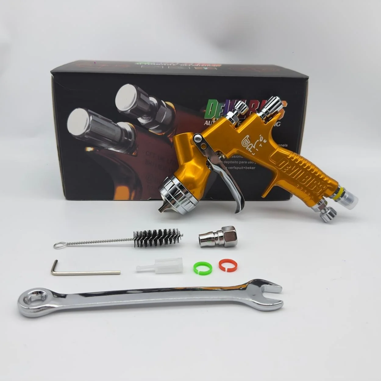 

High Quality GTl Pro Car Spray Gun Golden Eagle Spray Gun with TE20/T1101.3mm Nozzle Air Spray Gun for DEVILBlSS
