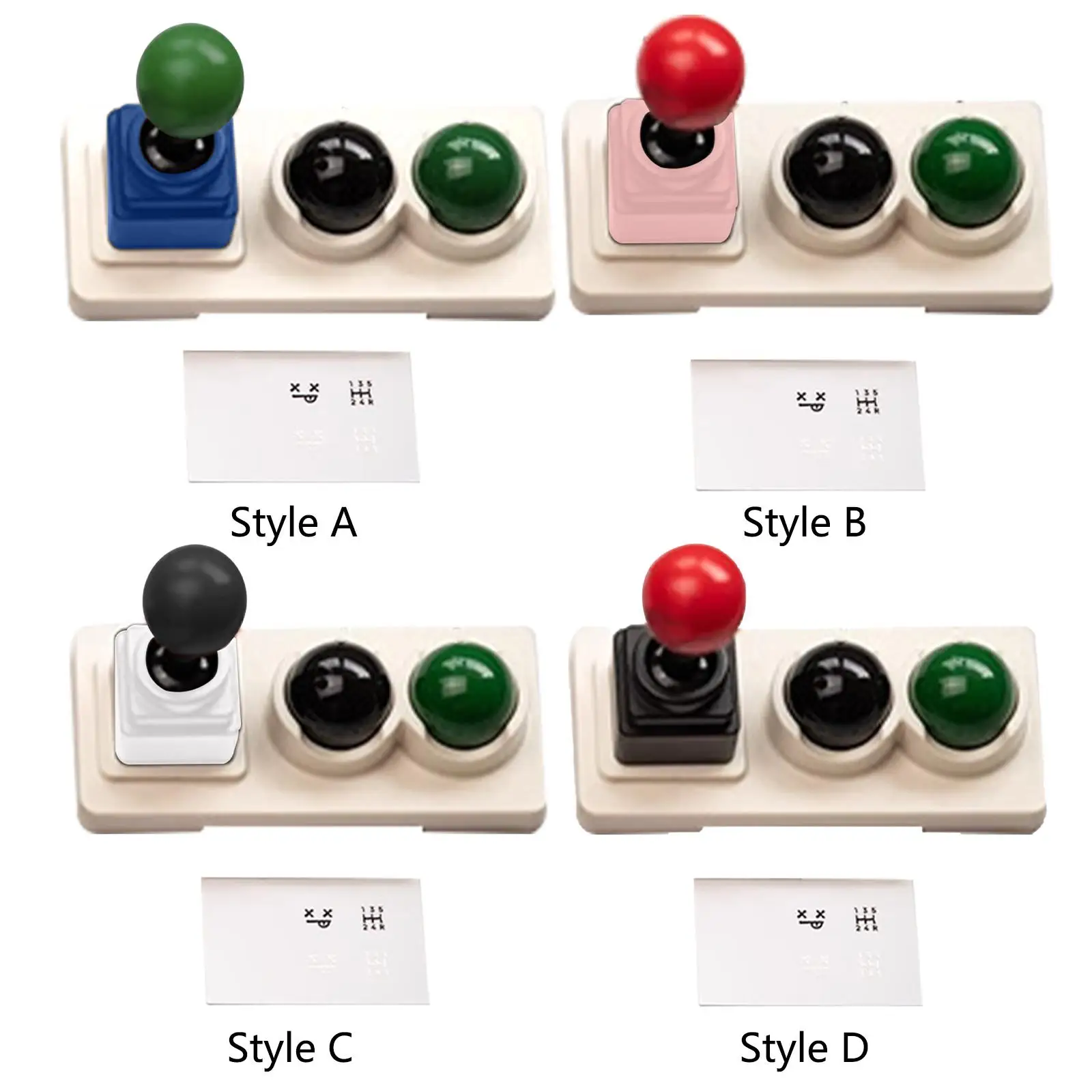 Keycaps Joystick Keycaps,Retro Design Sturdy Professional 360 Degree Rotation