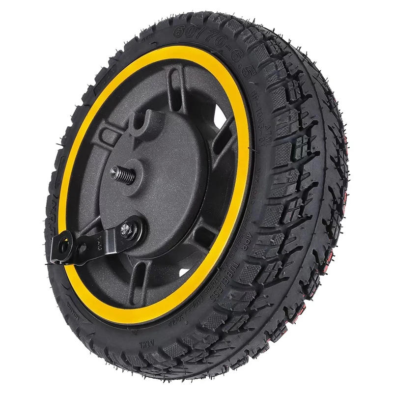 Tubeless Tire For Max G30 Series 60/70-6.5 Off-Road Tire Electric Scooter Thickened Explosion-Proof Tire With Nozzle