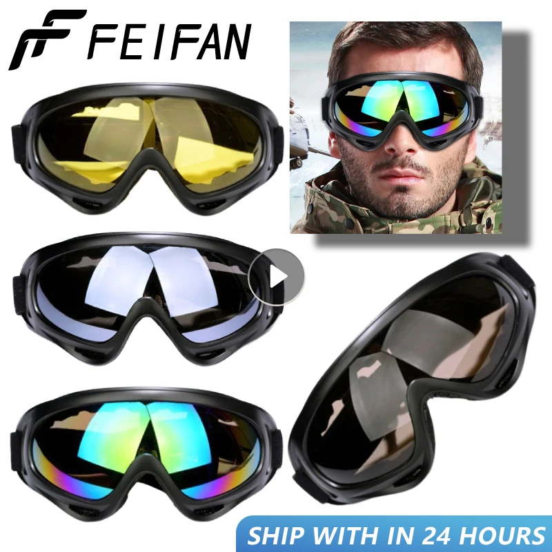 

Ski Snowboard Goggles Mountain Skiing Eyewear Snowmobile Winter Sports Gogle Snow Glasses Cycling Sunglasses Mens Mask For Sun