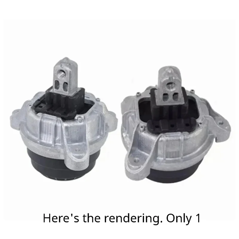 

AS-22117935143 Детали двигателя автомобиля, левый и правый монтажный кронштейн двигателя для BMW 5 серии F10 F11 520Dx 520D Xdrive