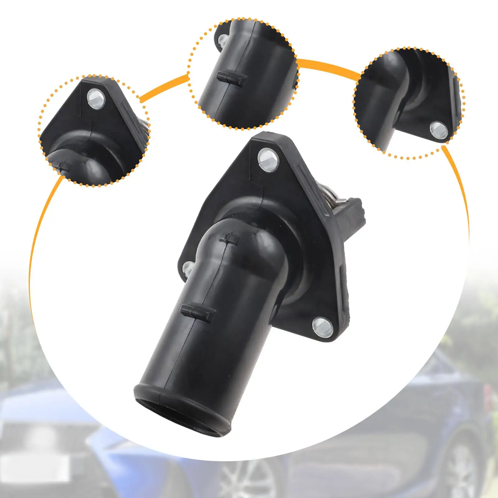 Il alloggiamento del termostato sostituisce direttamente 16031-31020 Prestazioni elevate Facile da installare per accessori auto