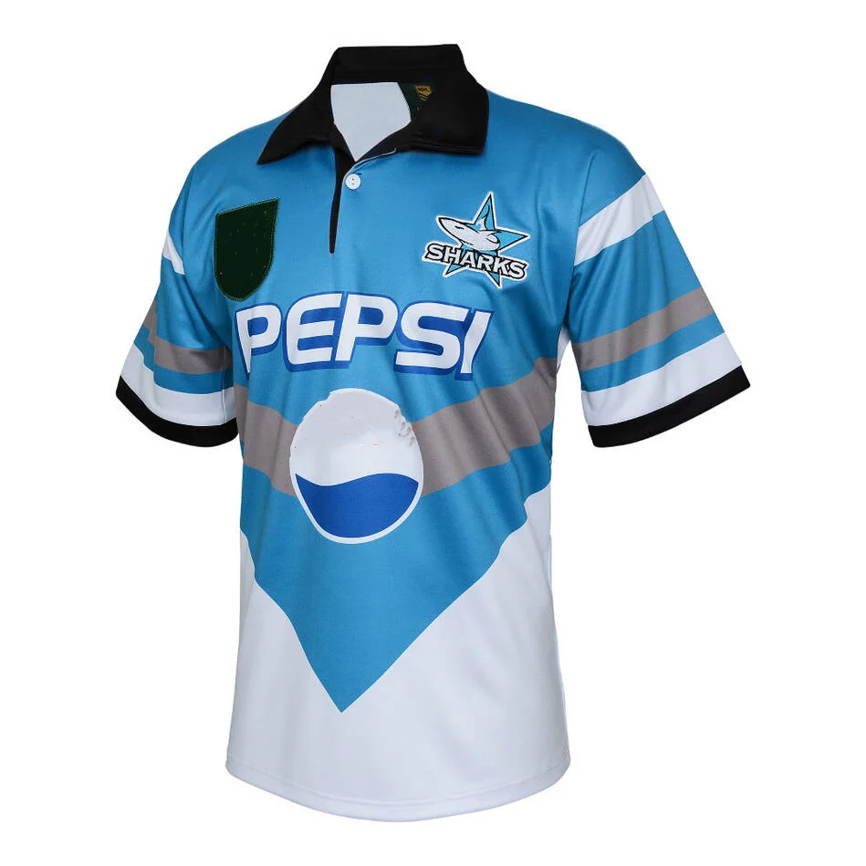 كرونولا ساذرلاند شاركس 1999 ريترو جيرسي #1