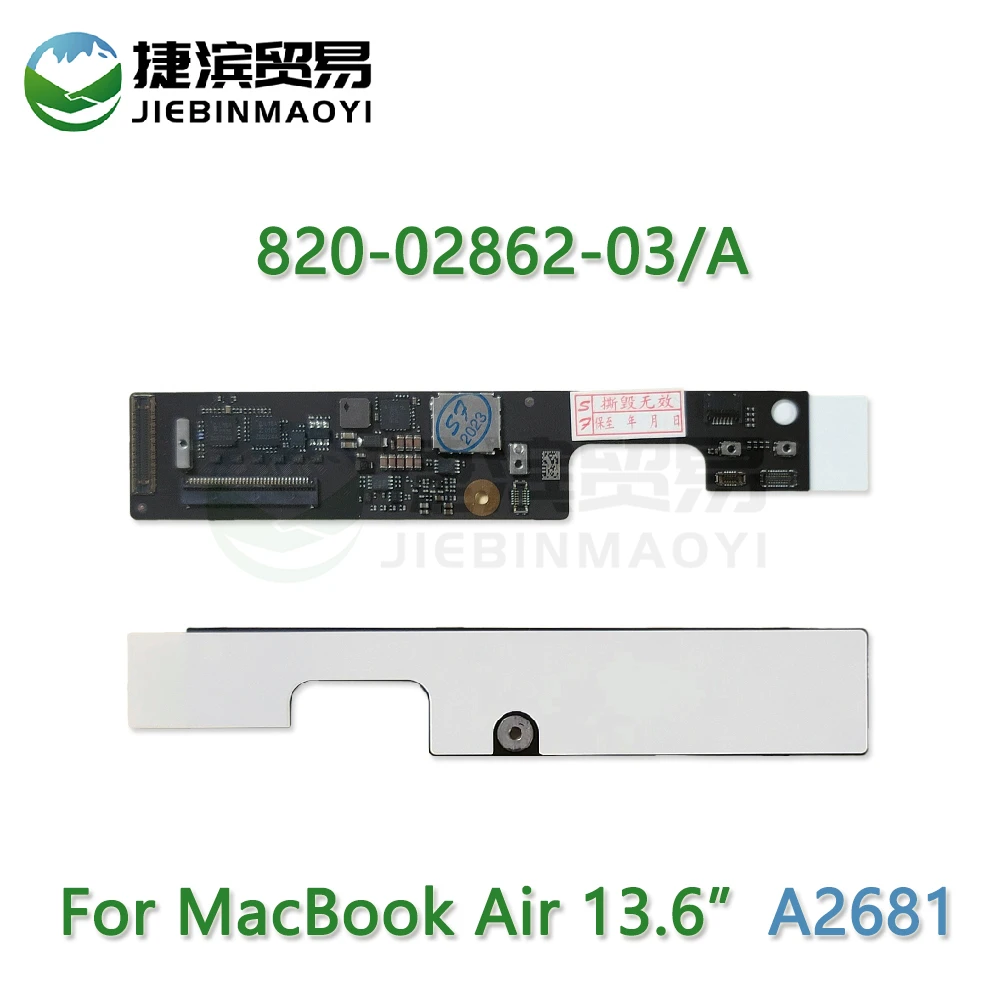 

Новая полнофункциональная клавиатура для MacBook Air Retina 13 "M2 A2681, сенсорная кнопка питания для материнской платы 820-02862-03/A