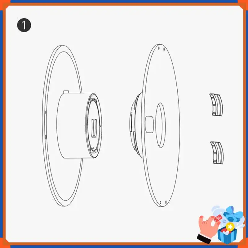 

Компактная многоразовая катушка для 3D-принтера для ABS ASA PA6-GF ABS-GF, стойка для высокотемпературных материалов