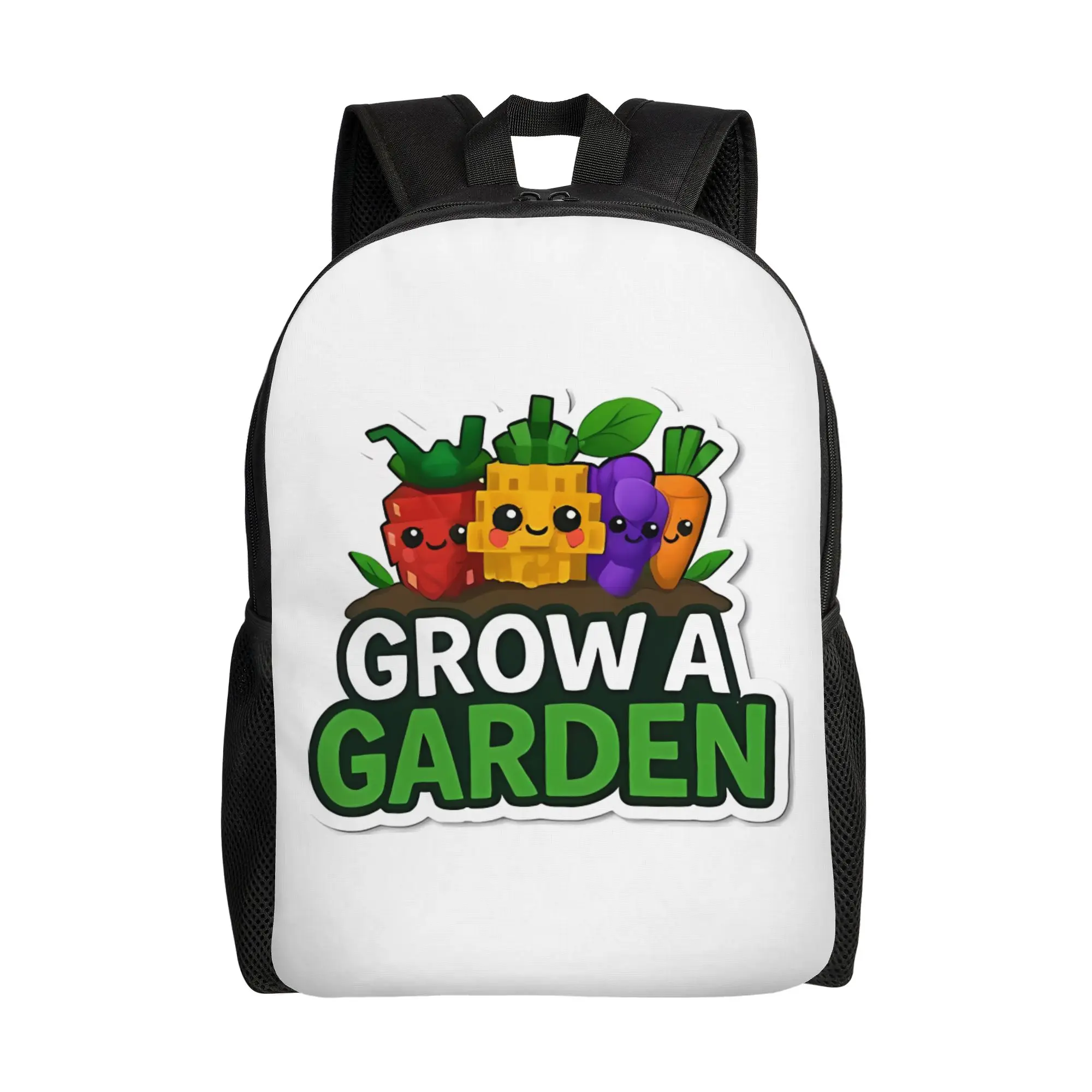 

Рюкзак Grow a Gardenn с новым логотипом, школьный рюкзак, сумка для ноутбука большой вместимости для офисных работников, к началу учебного года